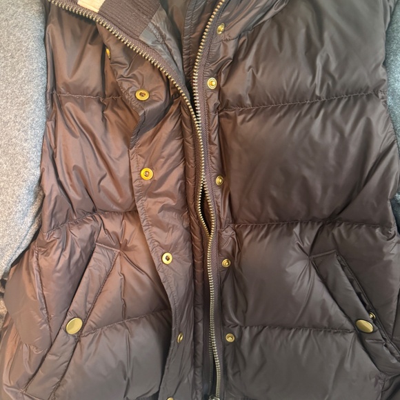 Veronica Beard Ethan Puffer Dark Chocolate - Picture 6 of 7